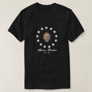 Andrew Breitbart Tribute - Koloniale vlaggenstijl T-shirt