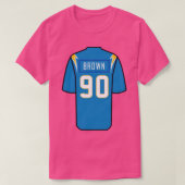 Andrew Brown Jersey T-shirt (Design voorkant)
