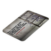 Andrew Carnegie Inspirerend Quote "Push up" Magneet (Linkerzijde)