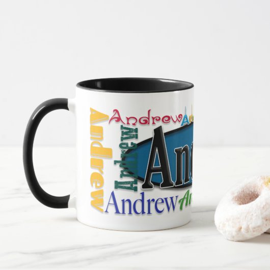 Andrew Coffee Mok (Met donut)