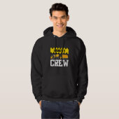 Andrew Construction Crew Custom Dumptruck Tru Hoodie (Voorkant volledig)