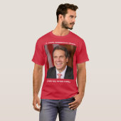 Andrew Cuomo: Een echte Amerikaanse Hero! T-shirt (Voorkant volledig)