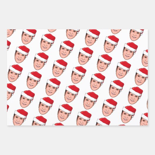 ANDREW CUOMO Kerstmis Inpakpapier Vel (Voorkant 2)