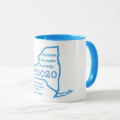 Andrew Cuomo over NY: Stamina, kracht, stabiliteit Mok (Voorkant rechts)