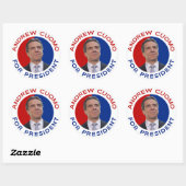 Andrew Cuomo voor President Ronde Sticker (Vel)
