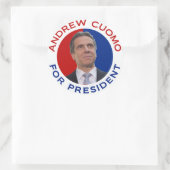Andrew Cuomo voor President Ronde Sticker (Tas)