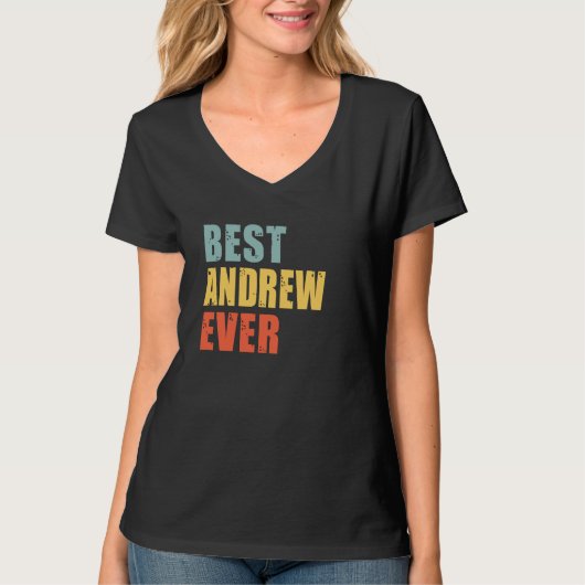 Andrew de beste ooit Andrew T-shirt (Voorkant)