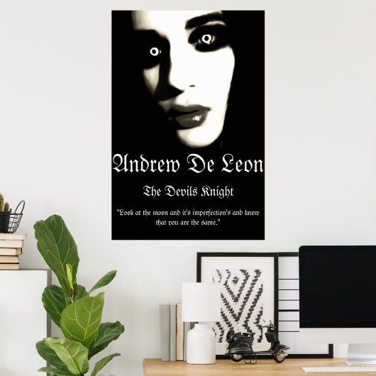 Andrew De Leon - Officieel Devils Knight Poster (Thuiskantoor)