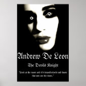 Andrew De Leon - Officieel Devils Knight Poster (Voorkant)