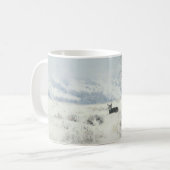 Andrew Denman Winter Landschap met de Mok van Deer (Voorkant links)