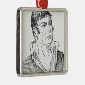 Andrew Gamble Metalen Ornament (Rechts)