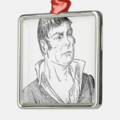Andrew Gamble Metalen Ornament (Links)