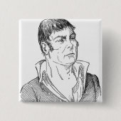 Andrew Gamble Vierkante Button 5,1 Cm (Voorkant)