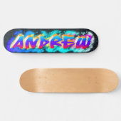 ANDREW Gepersonaliseerd Graffiti Skateboard (Horizontaal)
