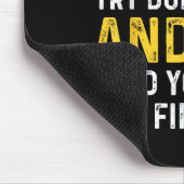 Andrew If At First You Don't Succeed Andrew Birthd Muismat (Hoek)