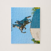 Andrew Jackson 7e President van Amerika. Legpuzzel (Verticaal)