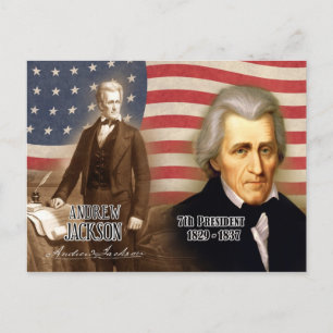 Andrew Jackson - 7e President van de VS Briefkaart
