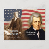 Andrew Jackson - 7e President van de VS Briefkaart (Voorkant)