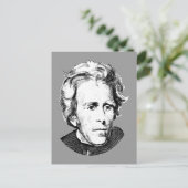 Andrew Jackson Briefkaart (Staand voorkant)