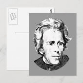 Andrew Jackson Briefkaart (Voorkant / Achterkant)