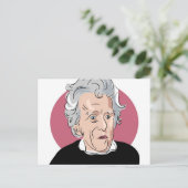 Andrew Jackson Briefkaart (Staand voorkant)