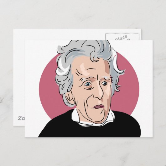 Andrew Jackson Briefkaart (Voorkant / Achterkant)