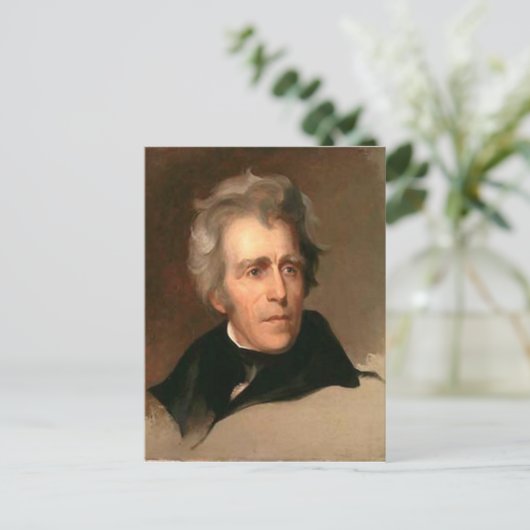 Andrew Jackson Briefkaart (Staand voorkant)