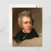 Andrew Jackson Briefkaart (Voorkant / Achterkant)