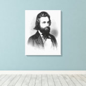 Andrew Jackson Canvas Afdruk (Insitu (Houten vloer))