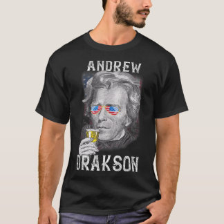Andrew Jackson Drakson, 4 juli Drink Beer U T-shirt