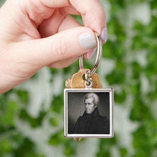 Andrew Jackson (graving) Sleutelhanger (Hand)