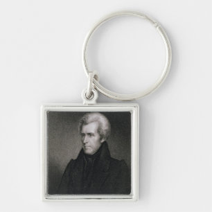 Andrew Jackson (graving) Sleutelhanger