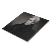 Andrew Jackson (graving) Tegeltje (Zijkant)