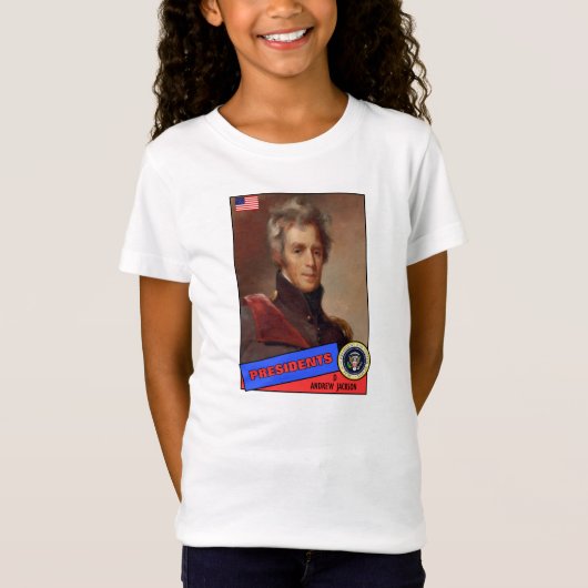 Andrew Jackson-honkaarten T-shirt (Voorkant)