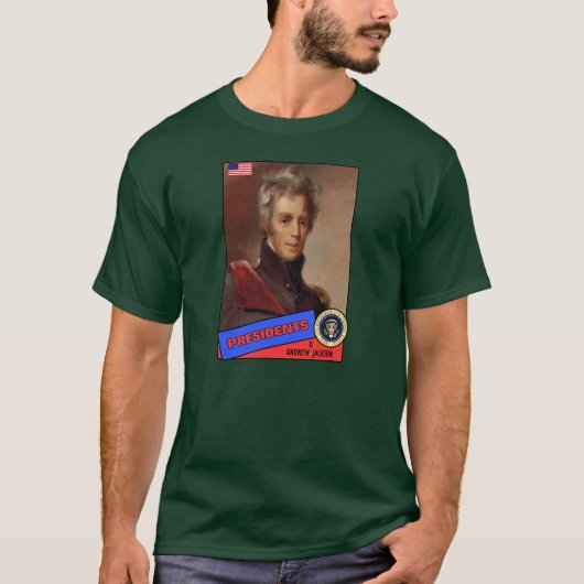 Andrew Jackson-honkaarten T-shirt (Voorkant)