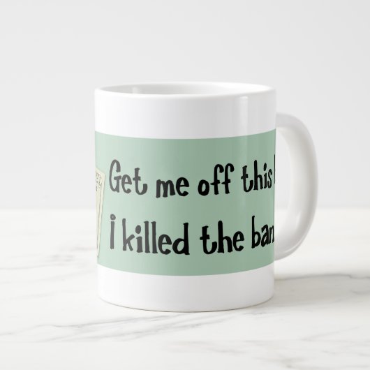 Andrew Jackson Ik heb de banken vermoord Grote Koffiekop (Voorkant rechts)