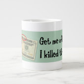 Andrew Jackson Ik heb de banken vermoord Grote Koffiekop (Voorkant)