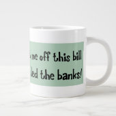 Andrew Jackson Ik heb de banken vermoord Grote Koffiekop (Rechts)