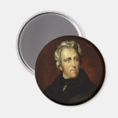 Andrew Jackson magneet (Voorkant / Achterkant)