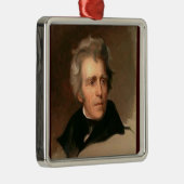 Andrew Jackson Metalen Ornament (Rechts)