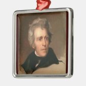 Andrew Jackson Metalen Ornament (Links)