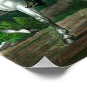 Andrew Jackson On Horseback Poster (Hoek)