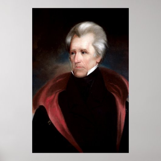ANDREW JACKSON Painting by Ralph E. W. Earl Print (Voorkant)
