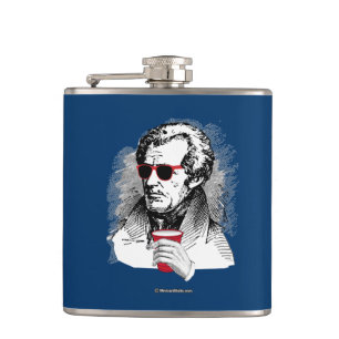 Andrew Jackson Party Animal Heupfles