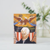 Andrew Jackson Portrait Briefkaart (Staand voorkant)