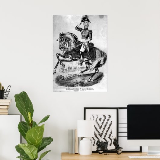 Andrew Jackson Poster (Thuiskantoor)