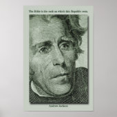 Andrew Jackson Poster (Voorkant)