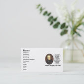 Andrew Jackson Price of Liberty Price Secure Quote Visitekaartje (Staand voorkant)