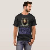 Andrew Jackson Quote over de taak van de regering T-shirt (Voorkant volledig)
