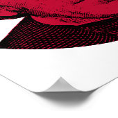 Andrew Jackson Red, White en Blue Poster (Hoek)